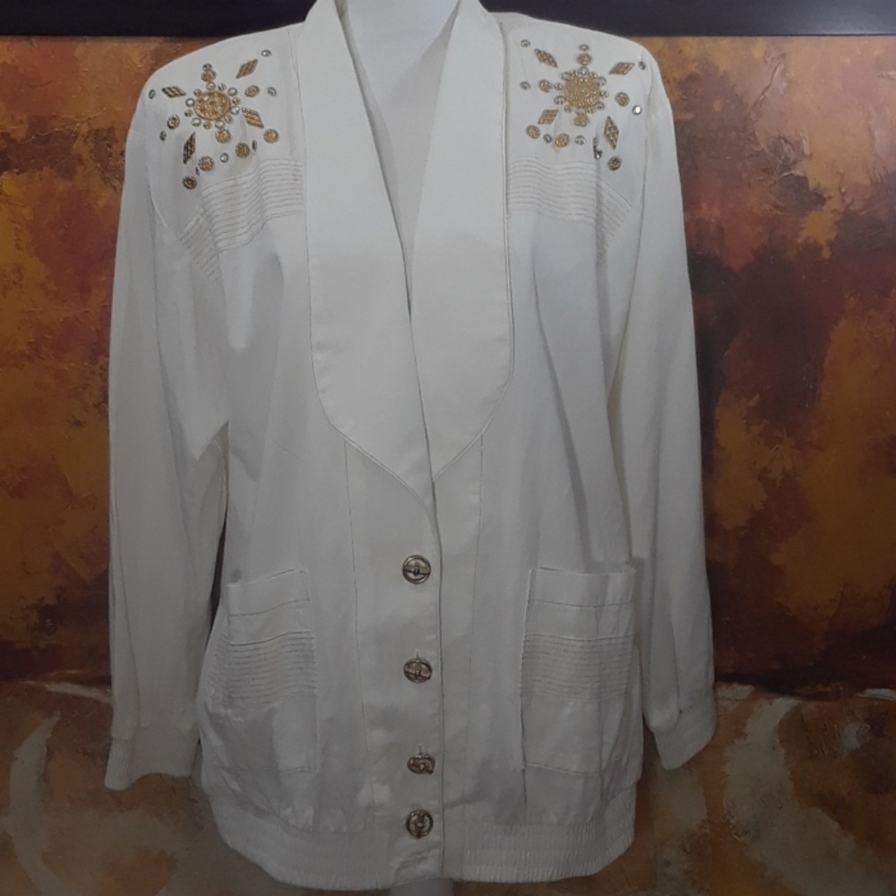 Vintage Saint Germain Paris Womens Jacket
